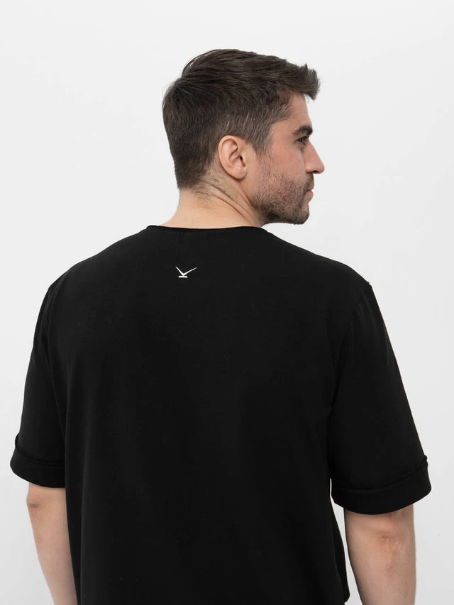 Футболка черная "Джокер в кармане"