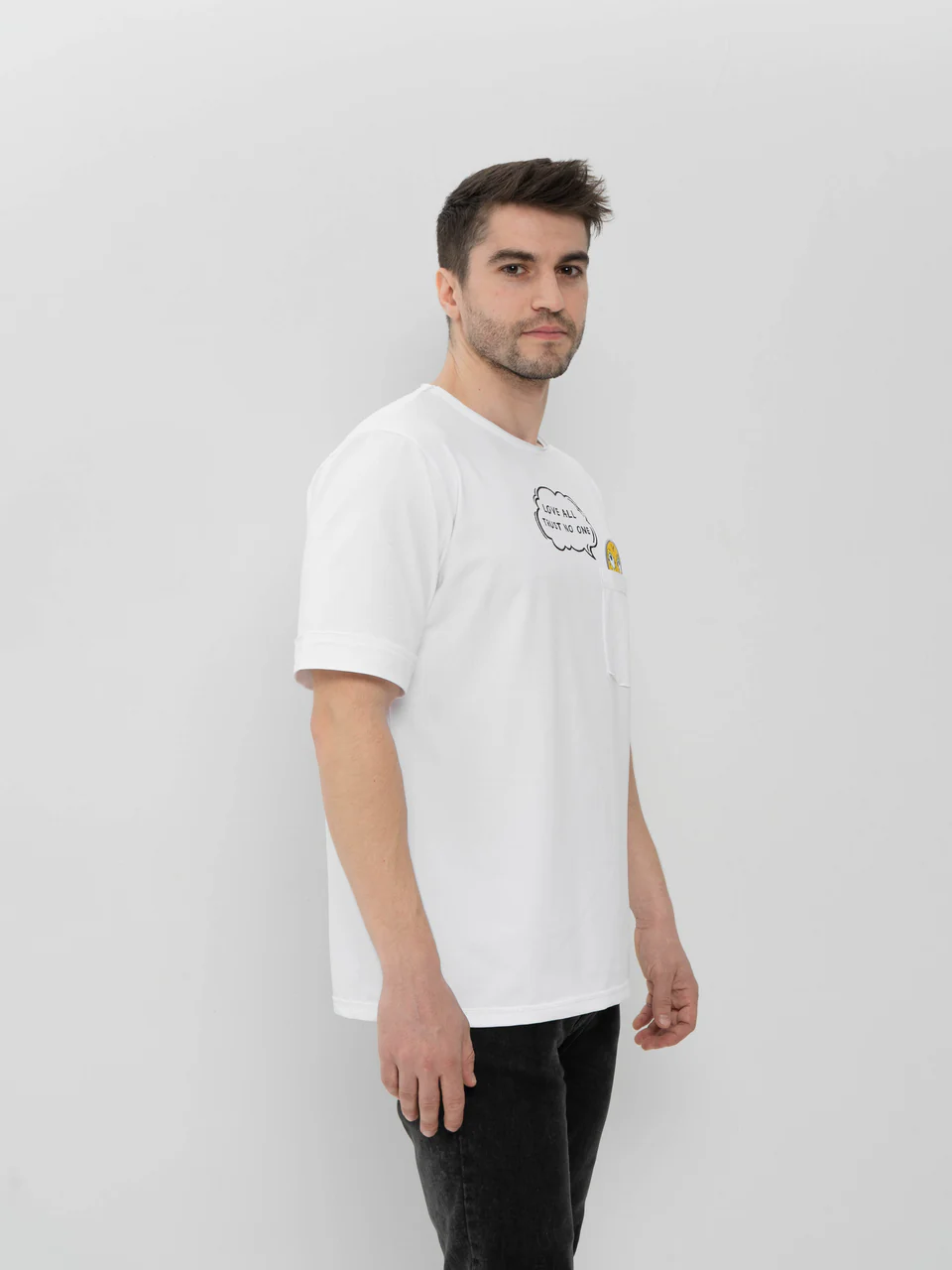 Футболка белая "Колобок"