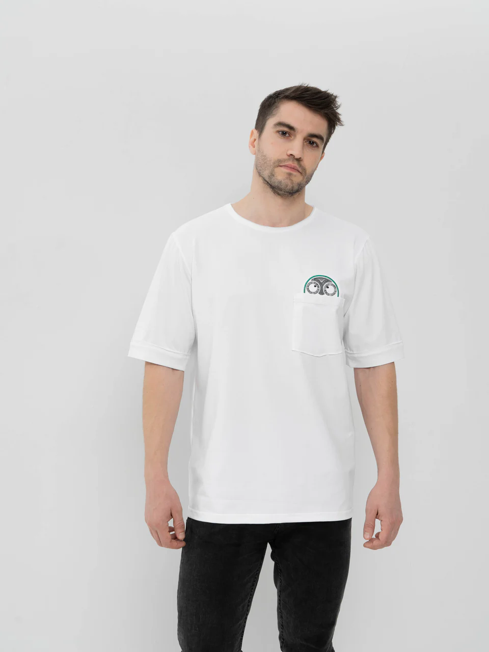 Футболка белая "Джокер в кармане"