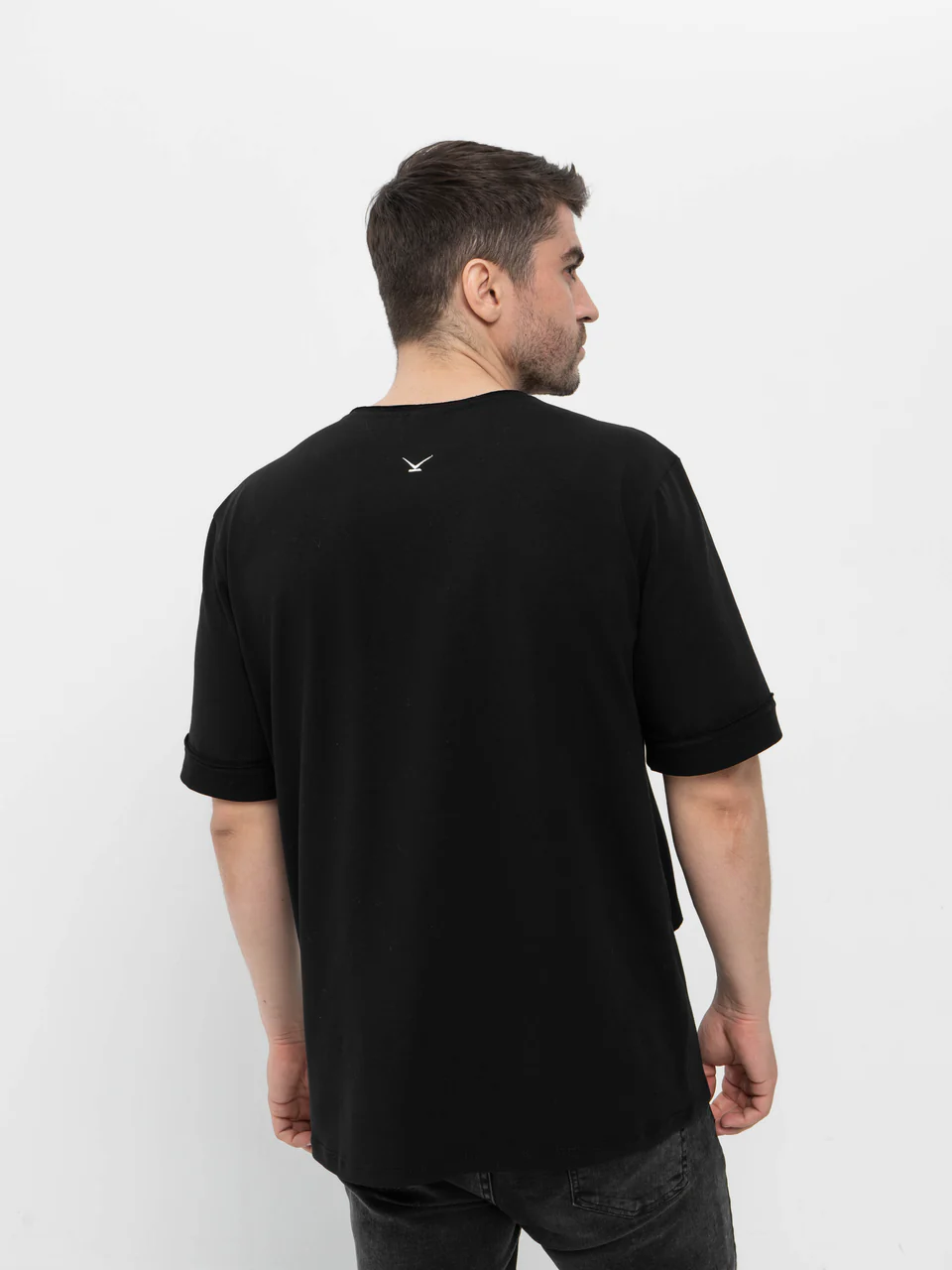 Футболка черная "Джокер Скелет"