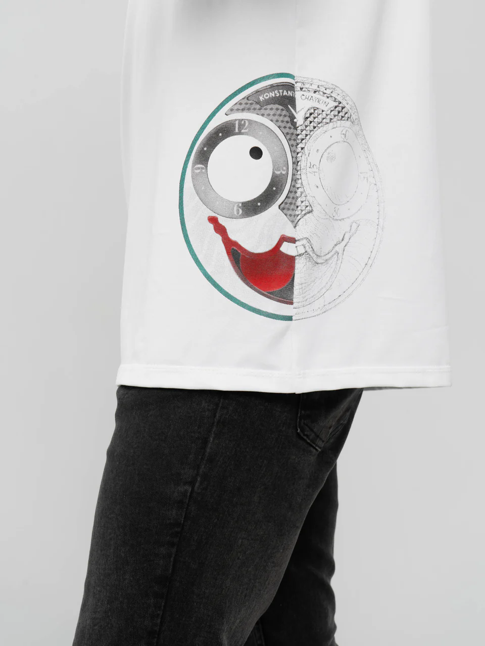 Футболка белая "Джокер"