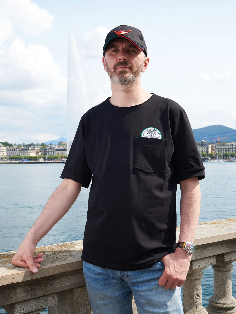 Футболка черная "Джокер в кармане"