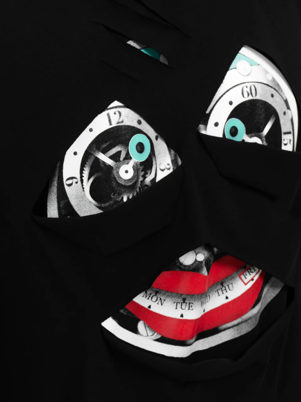 Лонгслив черный "Джокер Скелет"