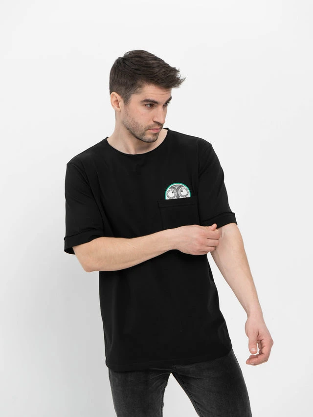 Футболка черная "Джокер в кармане"