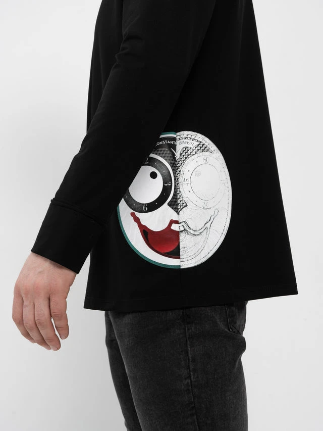 Лонгслив черный "Джокер"