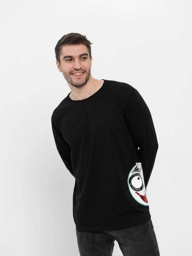 Лонгслив черный "Джокер"