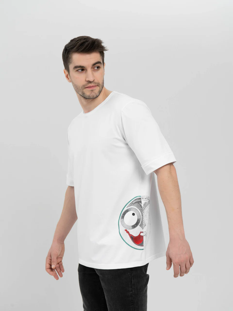Футболка белая "Джокер"