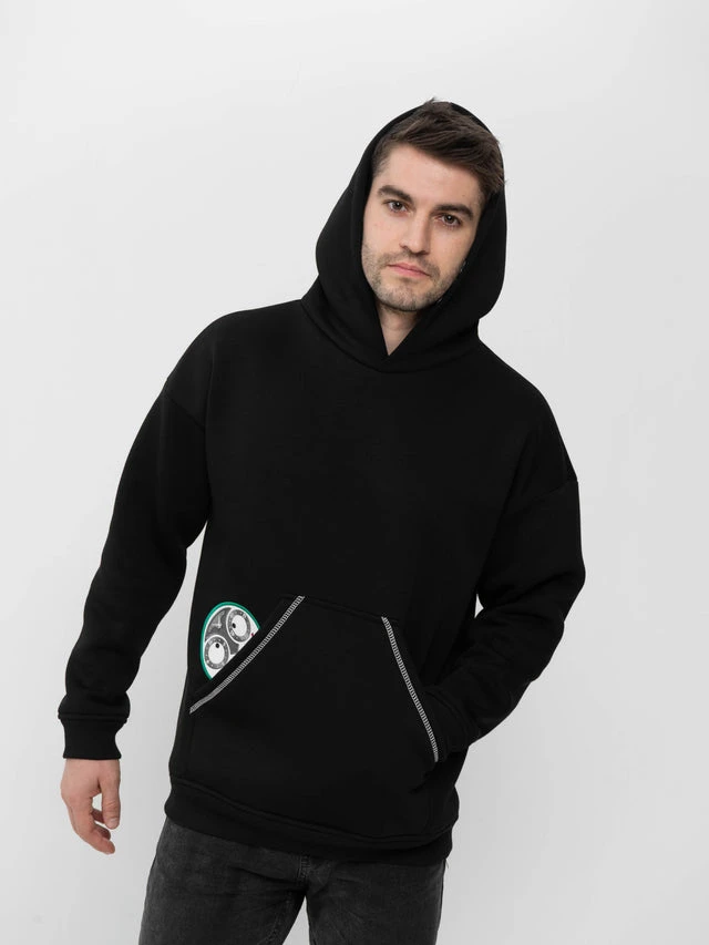 Худи черное "Джокер"