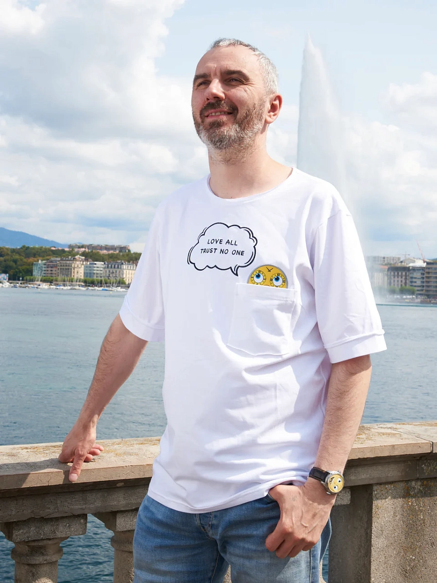 Футболка белая "Колобок"