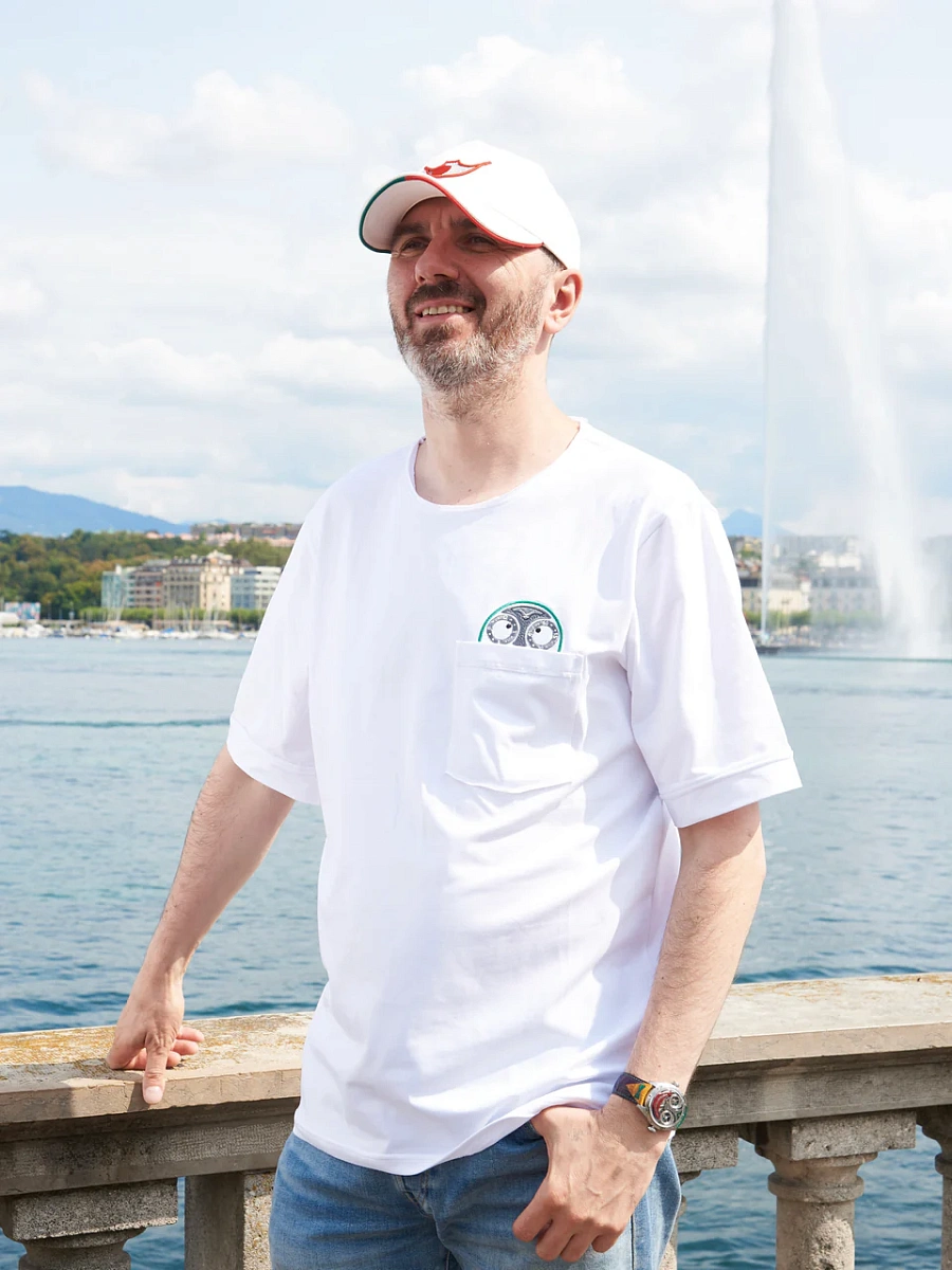 Футболка белая "Джокер в кармане"