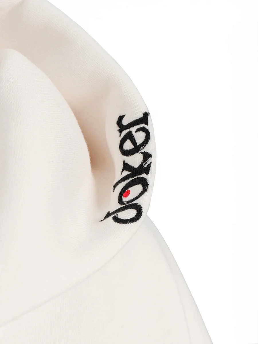 Худи белое "Джокер"