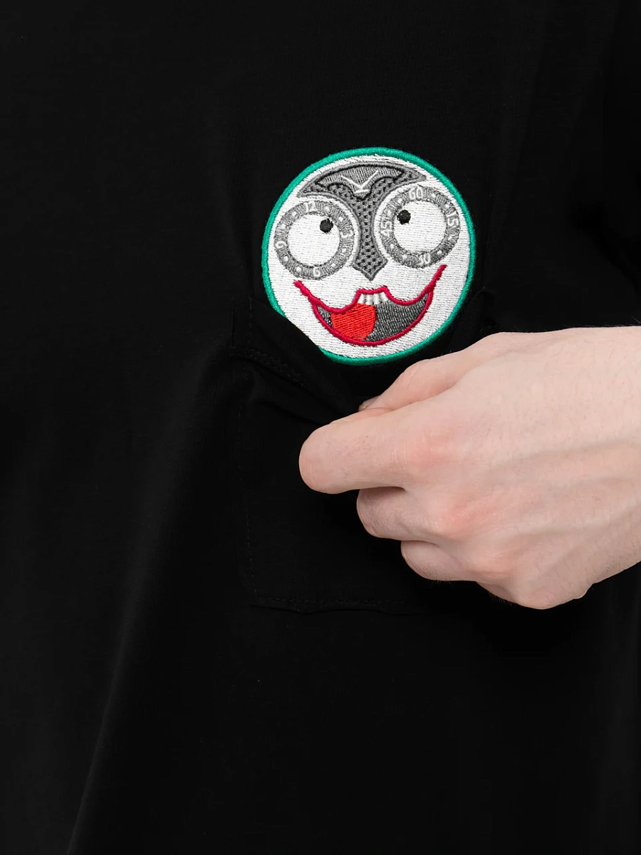 Футболка черная "Джокер в кармане"