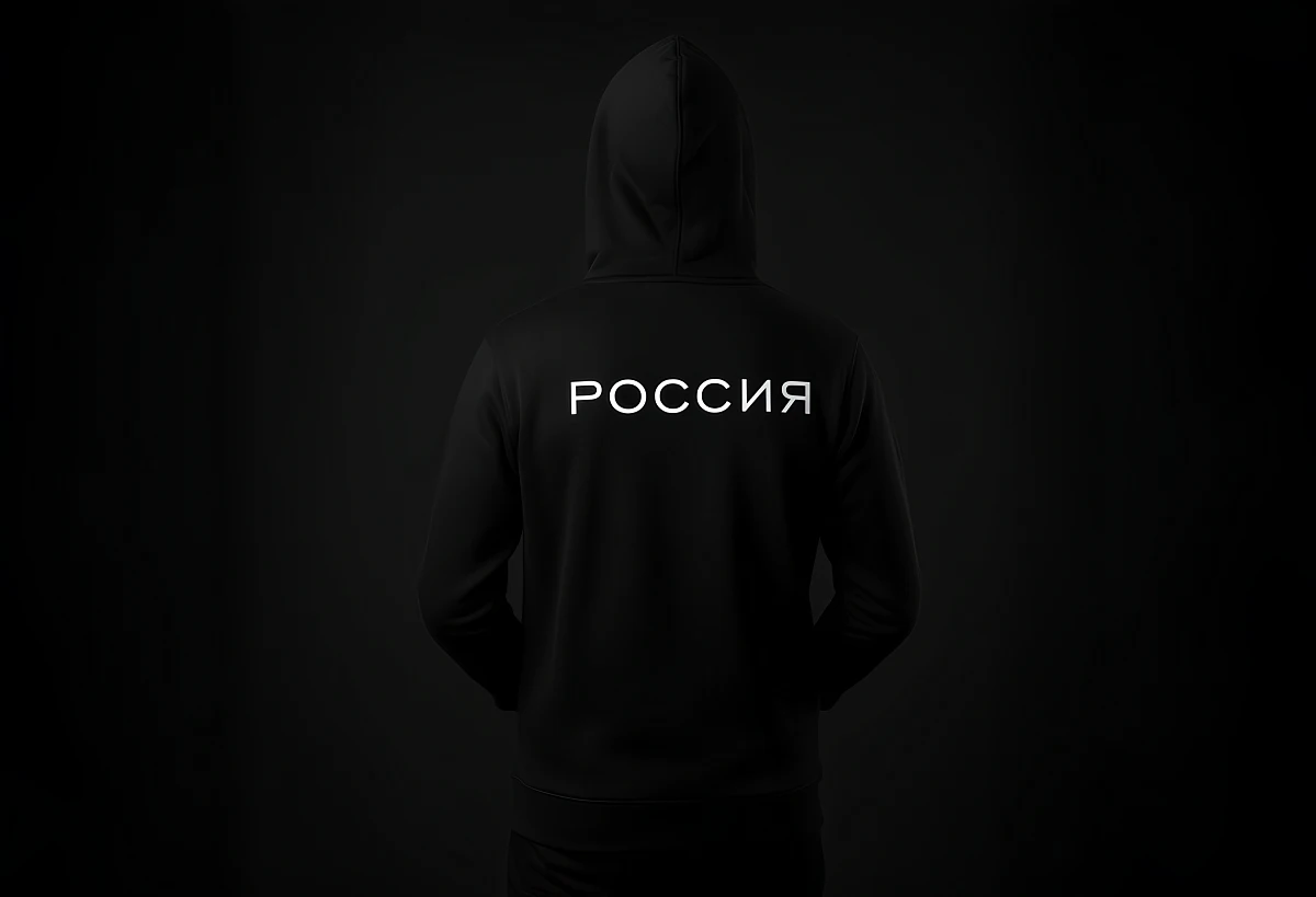 Худи черное "Путник"