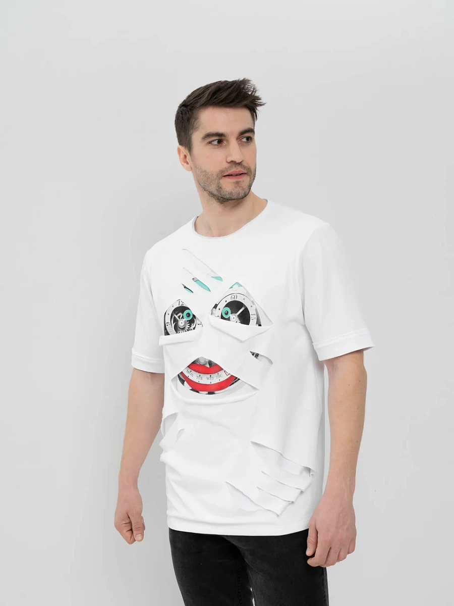 Футболка белая "Джокер Скелет"